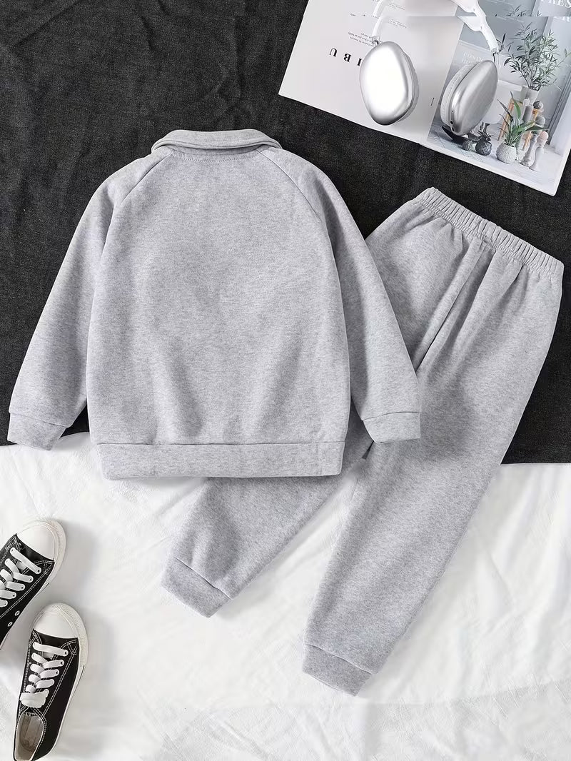 InfantLane “Urban Cozy” Set – Light Grey